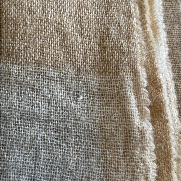 Brooks Brothers Plaid Fringe Wool Cape Scarf Wrap Made In Italy Buffalo Check - Picture 6 of 6